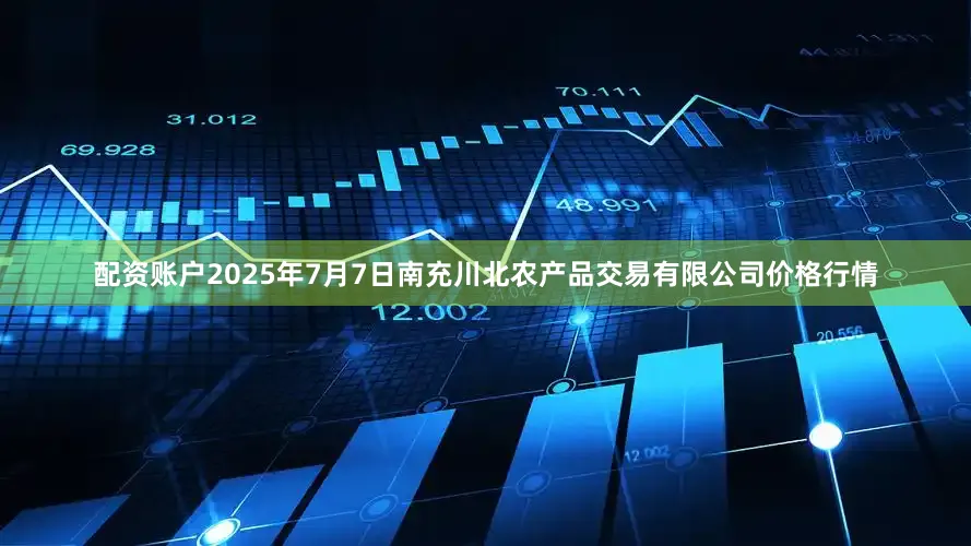 配资账户2025年7月7日南充川北农产品交易有限公司价格行情